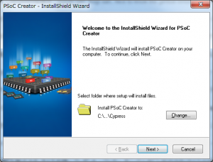 PSoC Creator Install